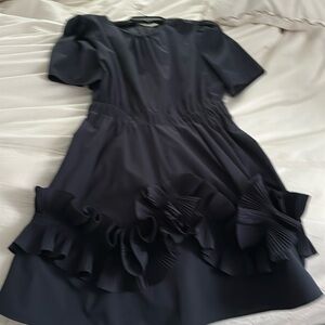 Jason Wu navy poplin dress - worn once, excellent condition like brand new